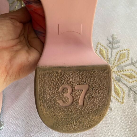 Camper twins women's crossed sandals with heel size 37 - Picture 4 of 10